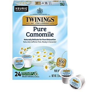 Twinings Probiotics+ Herbal Lemon & Ginger Tea, Keurig® K-Cup