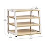 Mind Reader 4-Tier Metal Front Loading Letter Tray, Letter/Legal Size, White (DESHELV4-WHT)~#|#~3C21F837-6D85-4E97-A2EAFAAFFFF27A81_sc7