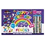 Cra-Z-Art Happy Birthday Classroom Pencils, Assorted Colors, 250/Pack (74016-1)~#|#~3C23C036-8264-4980-95528F818E701D2E_sc7