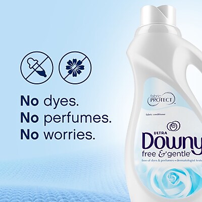 Downy Free & Gentle HE Compatible Ultra Liquid Fabric Softener - Thumbnail 2