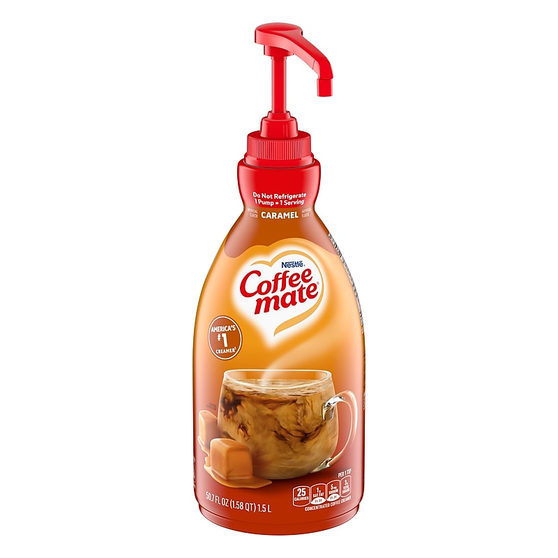 Coffee mate Caramel Liquid Creamer, 50.7 oz. (12536266) image 1