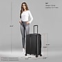DUKAP Airley 25.79" Hardside Suitcase, 4-Wheeled Spinner, TSA Checkpoint Friendly, Black (DKAIR00M-BLK)~#|#~3C39E4D8-CD04-4B62-B763E3F5B372FDA7_sc7