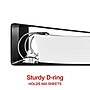 Staples 3" 3-Ring Non-View Binder, D-Ring, Black (55358/26307)~#|#~3C3E2B98-87C4-4422-A40DCDBB48885FAC_sc7