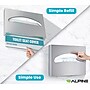Alpine Industries Toilet Seat Cover Dispenser, Half-Fold, Stainless Steel (483-PKG)~#|#~3C41C7DB-F0A5-4C48-A02D1D7DF22014D1_sc7