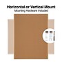 Staples Cork Bulletin Board, Oak Frame, 4' x 3' (ST52462-CC)~#|#~3C43FAE1-C420-4DA2-AF46BC97DB70D7AA_sc7