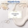 Avery Gold-White Christmas Trees Matte Blank Card, White, 80/Pack (S00-FE5)~#|#~3C44E65B-C733-4FEC-A6B126D2540F80FE_sc7