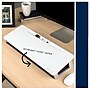 Quartet Magnetic Steel Dry-Erase Desktop Computer Pad, 21" x 7.75", White (Q090F1-R)~#|#~3C4E96A5-5C83-46C8-BDBD27D06DD0993C_sc7