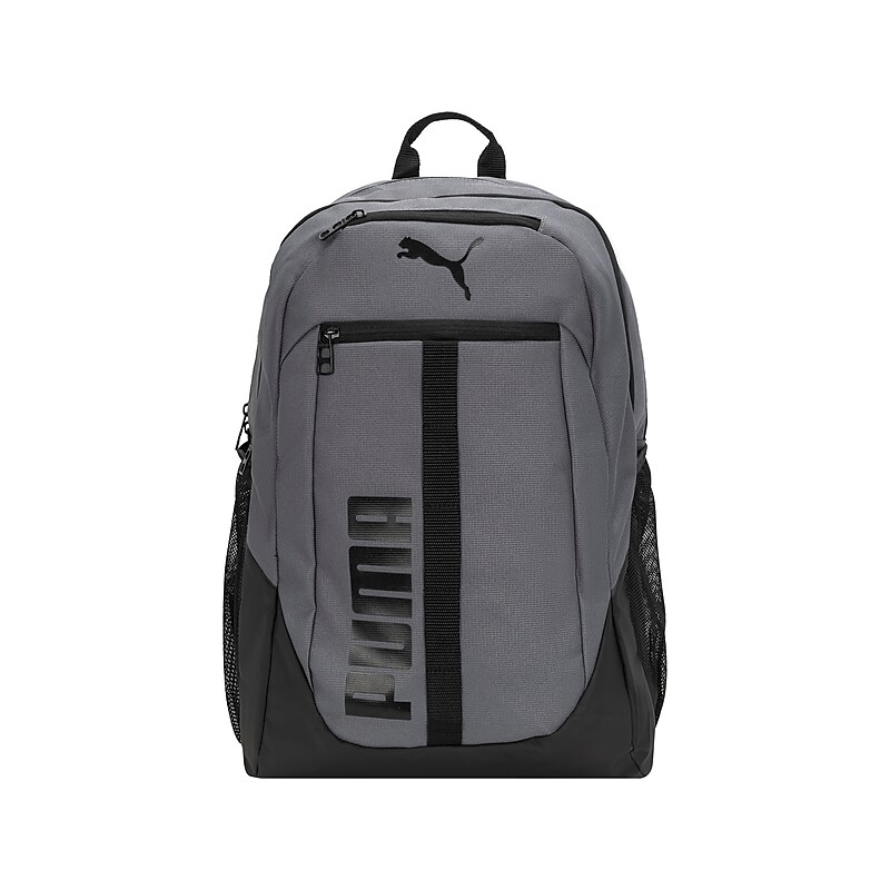 Puma Regenerate Laptop Backpack, Medium, Gray/Black (PV2-1848-041) image 1