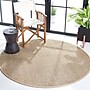 Safavieh Natural Fiber Collection 10' Round Indoor Area Rug, Machine Made, Natural/Beige (NF114A-10R)~#|#~3C5120D3-77EC-4881-B7B43B1533AFB9C3_sc7