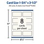 Avery Business Cards, 1-3/4" x 3-1/2" , Matte Ivory, 200/Pack (95285)~#|#~3C577B24-68EA-4275-8CEE38CD1FC26783_sc7