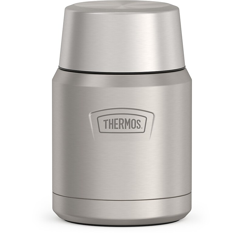 Thermos Icon Food Jar Stainless Steel Insulated Food Jar, Stainless Steel, 16 oz. (EAIS3002MS4) image 1