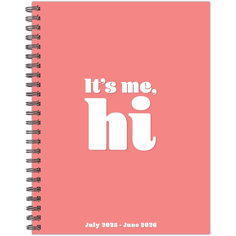 2025-2026 Willow Creek It's Me 6.5" x 8.5" Academic Year Weekly & Monthly Planner (55106X) image 1