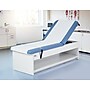 Viva Comfort Lucas Adjustable Backrest Treatment Table with Storage Shelf, Cabinet Base, Blue (ADI996-12-BLU-MK)~#|#~3C5BC658-36A3-429F-8E4249C3C23B1A8F_sc7