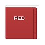 Pendaflex Recycled Pressboard Classification Folder, 3-Divider, 3 1/2" Expansion, Letter Size, Red, 10/Box (23865GW)~#|#~3C5FAC4B-7891-4BBA-880D65CC97AA7C5C_sc7