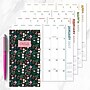 2027 TF Publishing Itty Bitty Blossoms 3.5" x 6.5"  Monthly Standard Planner, Paperboard Cover, Multicolored (27-7010)~#|#~3C639C76-1C73-4236-A94B120BAD022494_sc7