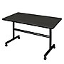 Regency Kobe 48"W x 24"D Foldable Training Room Table, Laminate, With Wheels, Ash Grey (MKFT4824AG)~#|#~3C72DC3D-EA86-4ECB-B62528D764100174_sc7