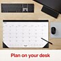 2026 Staples 18" x 11" Monthly Desk Pad Calendar, White/Black (ST17392-26)~#|#~3C742D5B-6816-4168-9C246F675A1F20AB_sc7