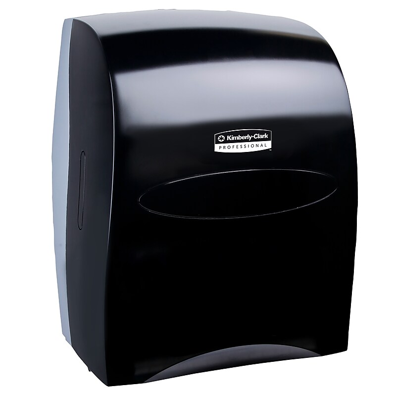 Kimberly-Clark Sanitouch Hardwound Paper Towel Dispenser, Smoke (09996) image 1