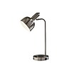 Adesso Rico Supercharger Incandescent Desk Lamp, 19"H, Brushed Steel (2609-22)~#|#~3C7BDC86-5DAD-44D2-9A80E82E103510EE_sc7