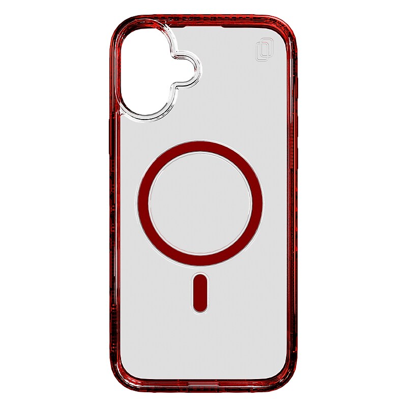 cellhelmet Magnitude Series MagSafe Phone Case for iPhone 16 Plus, Shock Absorbing, Lava Red (CM-105-LR) image 1