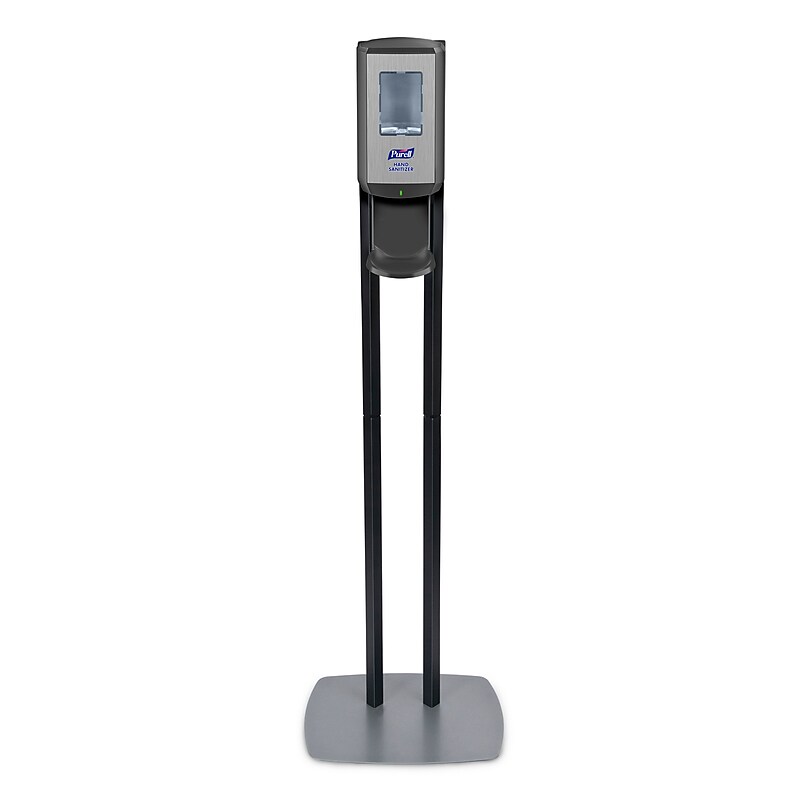 PURELL CS 8 Automatic Floor Stand Hand Sanitizer Dispenser, Graphite/Black (7418-DS) image 1