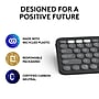 Logitech Pebble Keys 2 K380S Wireless Ergonomic Keyboard, Black (920-011775)~#|#~3C885707-7DA1-43D9-A833B5ABE17B5E3C_sc7