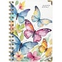 2027 Excello Brands 5.5" x 8" Weekly & Monthly Planner, Paperboard Cover, Water Color Butterflies (ORY27-FSH58-33)~#|#~3C8C14B7-5C04-4BFC-A55B4B0B95B16E42_sc7