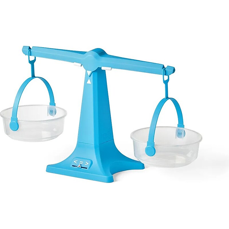 hand2mind Nestable Pan Balance, Blue/White (93404) image 1