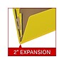 Medical Arts Press Pressboard Classification Folder, 1 Divider, 2" Expansion, Letter Size, Yellow, 10/Box (DV-T42-14-3YLW)~#|#~3C9446CC-BBE7-4A72-A69335ADE55D109C_sc7