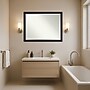 Amanti Art Brushed Black Beveled Bathroom Wall Mirror, 33.5" x 43.5", Black (A42678100284)~#|#~3C9623EA-9090-4792-BB21718D95C81872_sc7