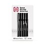 TRU RED™ Quick Dry Gel Pens, Medium Point, 0.7mm, Black, 5/Pack (TR54476)~#|#~3C9D52CA-C081-464C-AC2B448095806C00_sc7