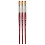 Princeton Velvetouch Mixed Media Synthetic Flat Shader Brush, 3/Pack (PBXP3950FS8-3)~#|#~3C9DC17E-9F42-4A46-84A30FB5B393A734_sc7