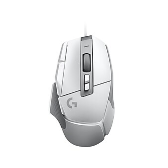 Logitech G502X Optical USB Gaming Mouse, White (910-006144)