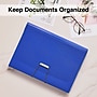 Staples Moisture Resistant Reinforced Plastic Filing Accordion File, 13-Pocket, Letter Size, Blue (TR52014)~#|#~3CA41E7B-5DE0-4588-AA96F38670850940_sc7