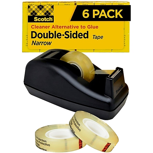 Double side hand held tape dispenser DSH25 