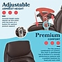 La-Z-Boy Caelan Ergonomic Faux Leather Swivel Task Chair, Dark Brown (52705-DBRN)~#|#~3CA504FF-F698-4E8B-A85D571DBDDA7ADE_sc7