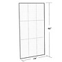 Azar 48" x 24" Pegboard Wall Panel, Clear (700248-CLR)~#|#~3CA7F164-D8F0-43E4-B196E1A472F45042_sc7