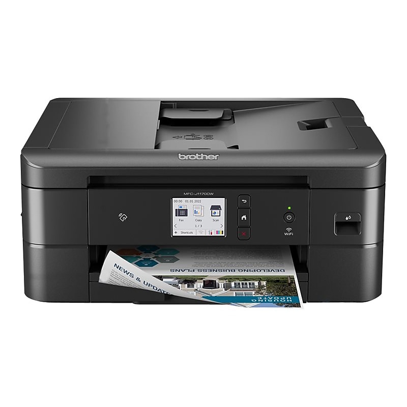 Brother MFC-J1170DW Wireless Color Inkjet Printer, All-In-One, Print, Scan, Copy, Fax image 1