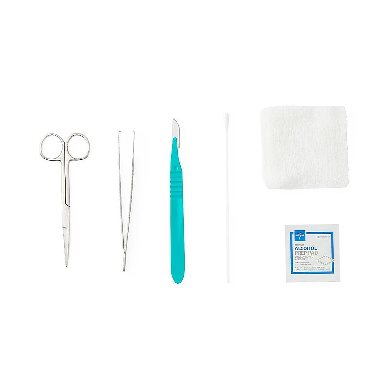 Medline Minor Debridement Kits, Lidded, 12/Box (DYND71200Z) image 1