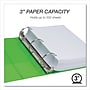 Samsill Earth's Choice 3" 3-Ring View Binders, Lime, 2/Pack (SAMU86878)~#|#~3CAA94C7-0FC1-4E7D-B2CE3DDE5E4C80AD_sc7