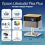 Epson Lifestudio Flex Plus Wireless 4K PRO-UHD Portable Lifestyle Projector, Black (V11HB76620)~#|#~3CAF35A8-AF9E-4EF5-900ECEEE3563085C_sc7