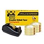 Scotch Permanent Double Sided Tape with Dispenser, 1/2" x 25 yds., Clear, 6/Pack (665-6PKC40)~#|#~3CAFB321-70BC-4004-98F717EAD71B40D6_sc7