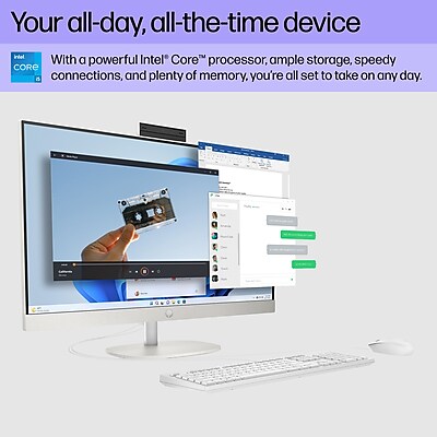 HP 27" All-in-One Desktop Computer
