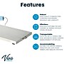 Viva Comfort ME904 ADI904-04-MK Veterinary Scale with Wheels, White, 660 lbs. Capacity~#|#~3CB55DC3-060D-4252-B23528942FD21E99_sc7