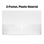 Staples 2-Pocket Plastic Presentation Folder, Clear (ST26382-CC)~#|#~3CB99A3A-2EA8-4E87-A18333A2BBCD3DA2_sc7