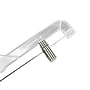 Nahanco 14.25" Plastic Jumbo Weight Skirt/Slack Hanger, Clear, 100/Box (602RC)~#|#~3CBC35C8-99F8-4217-AAFC3982824612A2_sc7