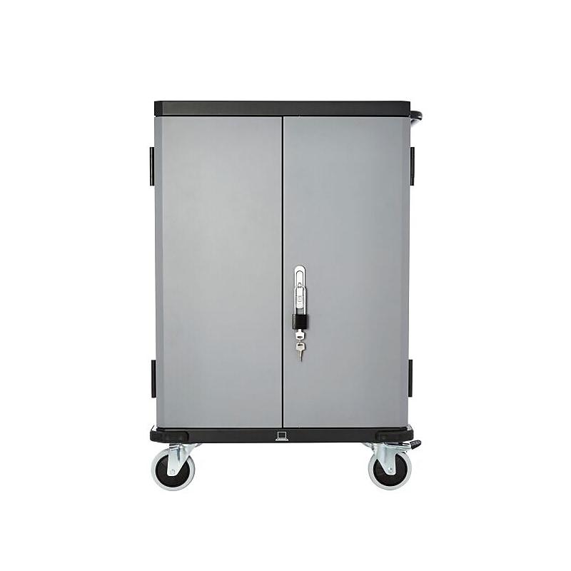 V7 World 36-Device Steel Charging Cart for Notebooks/Tablets (CHGCT36-1N) image 1