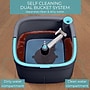 True & Tidy TrueClean Microfiber Spin Mop & Bucket Kit, Gray/Teal (SPIN-800 GRAY)~#|#~3CC276BC-557F-45F8-9B0136C7BEF1B5EB_sc7