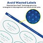 Avery Laser/Inkjet Multipurpose Oval Labels, 2.5" Dia, Glossy Clear, 900/Box (94051)~#|#~3CC6520B-9C65-4FA8-B4B6F4AA95FE9AF3_sc7
