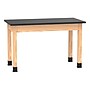 Diversified Woodcrafts School Classroom Rectangular Science Lab Table, 48" x 24", Oak (P7106K30N)~#|#~3CC86267-E15A-46A3-92F2AC62B35717CC_sc7
